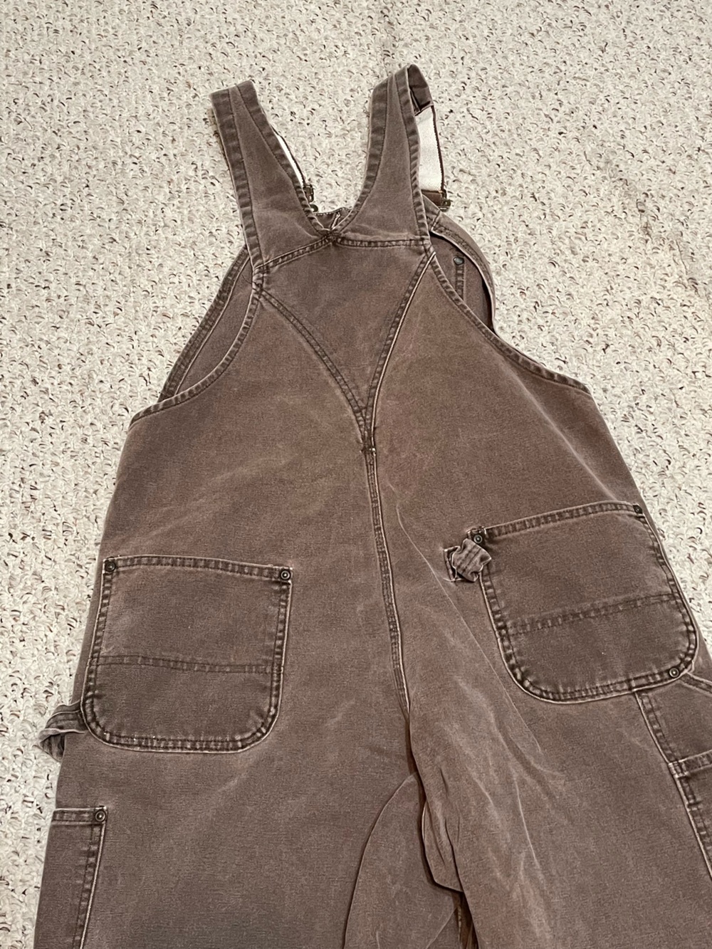 Carhartt Overalls in Brown - Picture 6 of 7